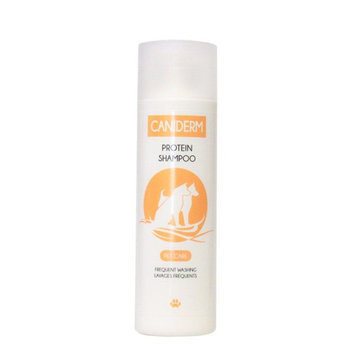 Caniderm - Protein Shampoo - szampon z proteinami dla psów i kotów, 220 ml