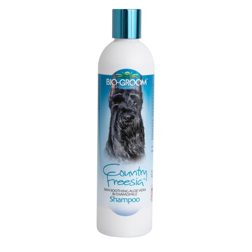 Bio-Groom - Country Freesia Aloe Vera & Chamomile Shampoo -  szampon oczyszczający, nawilżający i kojący podrażnienia o zapachu frezji, 355 ml