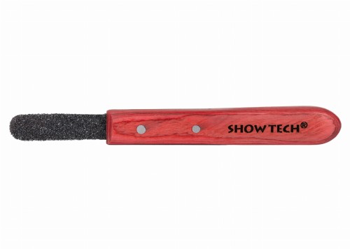 Show Tech - Solid Stripper - trymer bez zębów z szorstką powłoką i drewnianą rączką