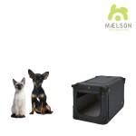 Maelson - Soft Kennel SK52 - klatka materiałowa 52x33x33 cm, kolor antracyt