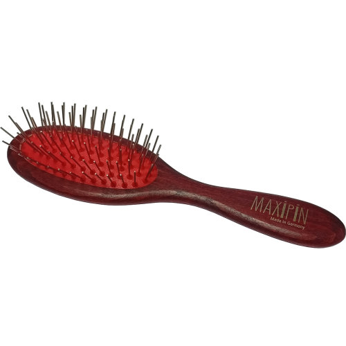 Maxi Pin - AirLastic - mała, owalna szczotka z metalowymi pinami, twarda