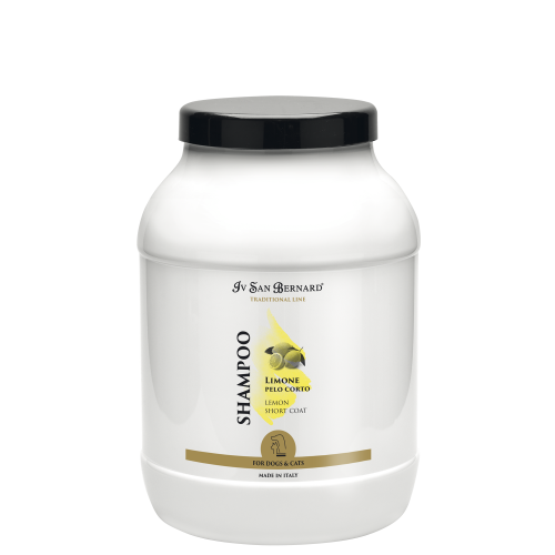 Iv San Bernard - Traditional Line, Lemon Shampoo - szampon cytrynowy dla krótkiej sierści, 3l