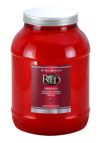 Iv San Bernard - Mineral Red, Derma Plus - odżywka z keratyną i pokrzywą, 3l