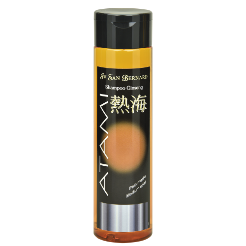 Iv San Bernard - Atami, Ginseng Shampoo Anti Oxidation - antyoksydacyjny szampon z żeń-szeniem dla średniej długości sierści, 300 ml