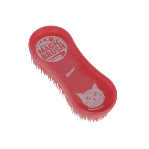 Magic Brush - szczotka do pielęgnacji kota, kolor różowy