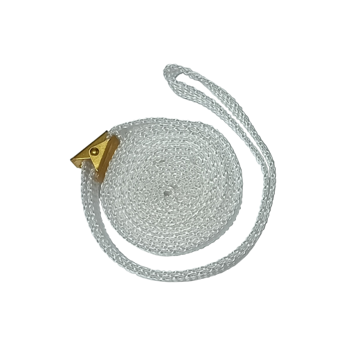 Simplicity - Show Lead - ringówka płaska, angielska, szer. 9 mm, kolor biały