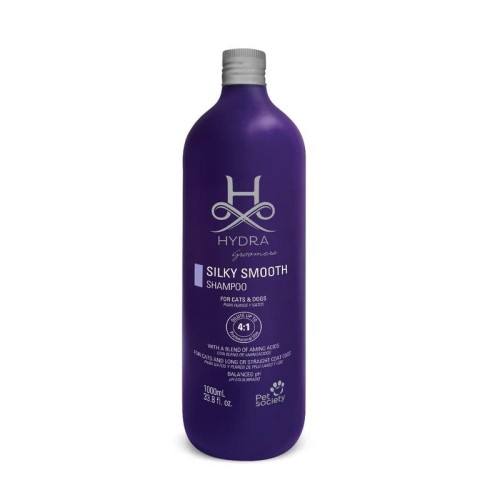 Hydra Groomers - Silky Smooth Shampoo - szampon dla psów i kotów z długim, prostym włosem, 1l
