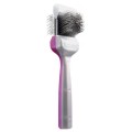 ActiVet - szczotka Pro Duo Plus Tufffinishcoater, fioletowo-srebrna - 4,5 cm