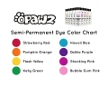 Opawz - Semi-Permanent Pet Hair Dye, strawberry red - półtrwała, czerwona farba do sierści zwierząt domowych, 150 g