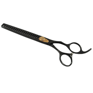 Easy Cut Black - degażówki jednostronne 7 cali, 18 ząbków, model TB7-W