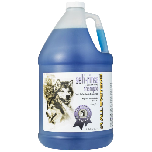 1 All Systems - Self Rinse Conditioning Shampoo - szampon bez spłukiwania dla psów i kotów, 3,78l