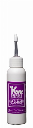 KW - Ear Cleaner - płyn do uszu dla psów i kotów z aloe vera, bez alkoholu, 100 ml