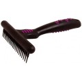 KW Smart - Curry Comb - zgrzebło, grzebień poprzeczny szeroki, 20 zębów o dł. 1,95 cm
