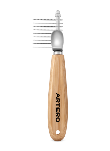 Artero - Nature Collection, Short Blade Dematter - filcak boczny, 9 krótkich, prostych ostrzy