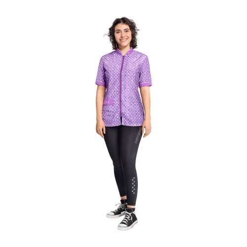 Artero - Niza Paws Smock - bluza groomerska w serca i łapki
