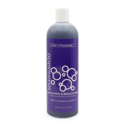 Chris Christensen - Smart Wash 50 Whitening & Brightening Shampoo - mocno skoncentrowany szampon (50:1) wybielająco-rozjaśniający, 473 ml