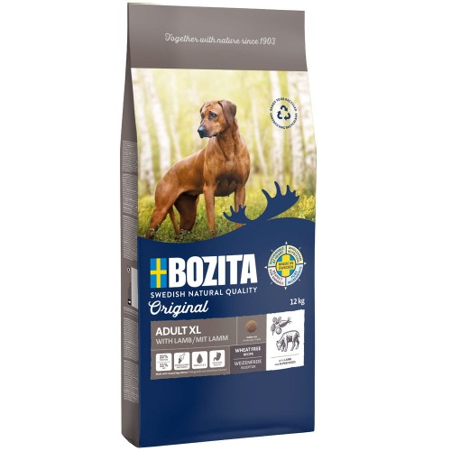 Bozita Original Adult XL - sucha karma dla dorosłych psów większych ras o normalnym poziomie aktywności, 12 kg