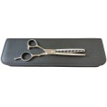 Easy Cut - degażówki jednostronne 7 cali, 24 ząbki, dla leworęcznych, model Silver24_SL 