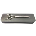 Easy Cut - degażówki jednostronne 7 cali, 24 ząbki, gięte, dla leworęcznych, model Silver24_CL