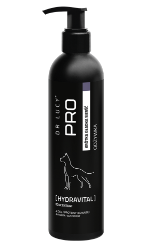 Dr Lucy Pro - Hydravital - odżywka nawilżająca do krótkiej i gładkiej sierści, 250 ml