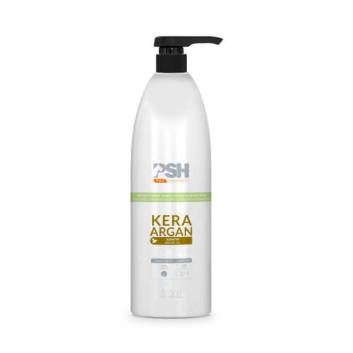 PSH - Kera Argan Mask - maska nawilżająco-regenerująca, keratynowo-arganowa, 1l