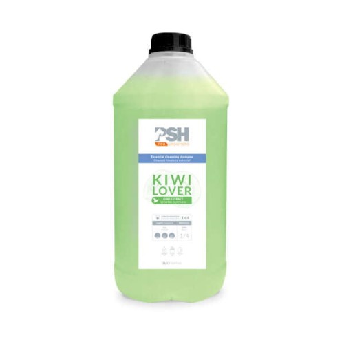 PSH - Kiwi Lover, Essential Cleansing Shampoo - szampon oczyszczający dla wszystkich ras, 5 l