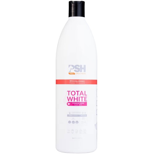 PSH - Total White, Titanium Oxide - szampon wybielający, 1l