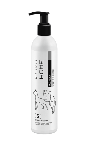 Dr Lucy - Home nr 5 - odżywka z witaminami do każdego typu sierści, 250 ml