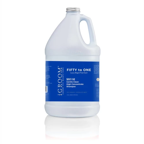 iGroom - Fifty to One SE N(50:1 SE) Luxury Elagent Fresh Scent, Gentle Clean High Concentrate Shampoo - delikatny szampon mocno skoncentrowany, 3,8l