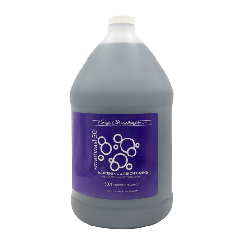 Chris Christensen - Smart Wash 50 Whitening & Brightening Shampoo - mocno skoncentrowany szampon (50:1) wybielająco-rozjaśniający, 3,8l