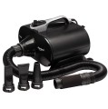 Shernbao - Typhoon - super mocna dwusilnikowa suszarka na stojaku, 3000W, 150 l/s, czarna
