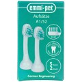 Emmi-Pet - mała końcówka do szczoteczki ultradźwiękowej dla zwierząt A1/S2,  2 szt.