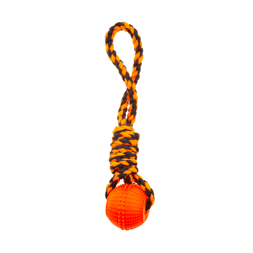 RecoFun - Doozy Tug Ball&Cord - sznurowa zabawka z piłką