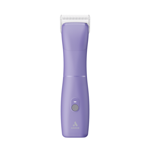 Andis - eMERGE Clipper Cordless - maszynka bezprzewodowo-sieciowa z ostrzem CeramicEdge nr 10 (1,5 mm), kolor fioletowy