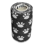 Bandaż kohezyjny yellowBAND - 10 cm x 4,5 m, we wzory