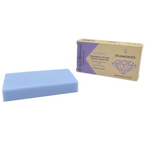 Iv San Bernard - Traditional Line, Diamonds Soap - mydełko do usuwania przebarwień z jasnej sierści dla psów i kotów, 75g