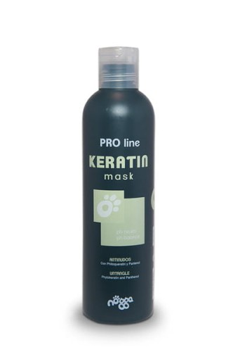 Nogga - Pro Line, Keratin Mask - maska naprawcza z keratyną, ułatwiająca rozczesywanie kołtunów, 250 ml