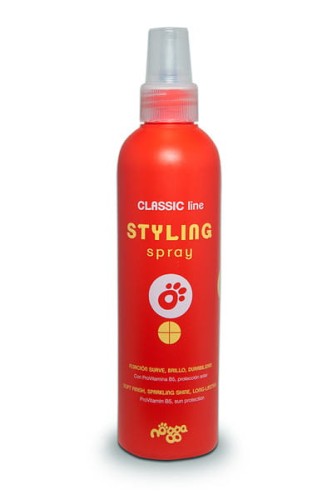 Nogga - Classic Line, Styling Spray - ochronny spray do stylizacji fryzur z elastycznym utrwaleniem, 250 ml