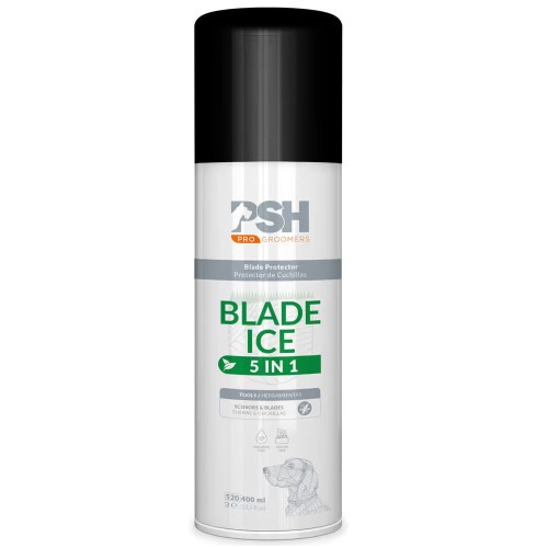 PSH - Blade Ice 5in1, Blade Protector - spray do chłodzenia, czyszczenia, oliwienia oraz ochrony ostrzy, 400 ml