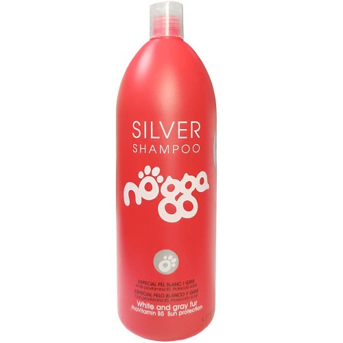 Nogga - Classic Line, Silver Shampoo - szampon intensyfikujący kolor biały, czarny, szary, 1l