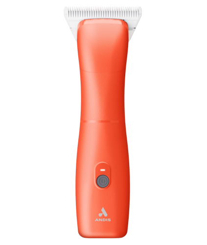 Andis - eMERGE Clipper Cordless - maszynka bezprzewodowo-sieciowa z szerokim ostrzem CeramicEdge nr 30W X-fine wide (0,5 mm), kolor pomarańczowy