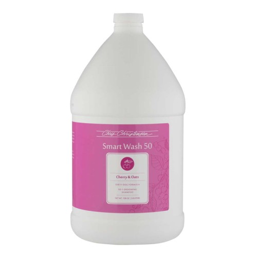 Chris Christensen - Smart Wash 50 Cherry & Oats Shampoo - mocno skoncentrowany szampon (50:1), głęboko oczyszczający o zapachu wiśni, 3,8 l