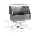 Artero - Ocean Electric Bath - wanna stalowa z podnośnikiem elektrycznym, wejście z prawej strony