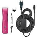 Andis - eMERGE Clipper Cordless - maszynka bezprzewodowo-sieciowa z ostrzem CeramicEdge nr 10 (1,5 mm), kolor różowy