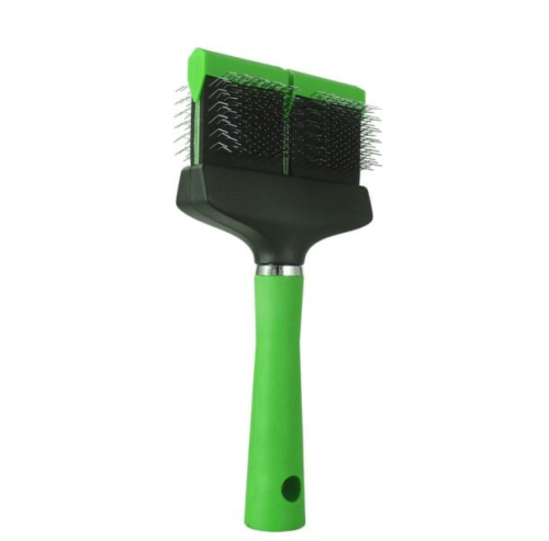 Tritra - Flexible Slicer L Soft - miękka, dwustronna szczotka do puszenia i rozczesywania włosów, duża