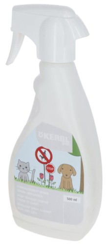 Kerbl Pet - Repellent spray against dogs and cats - spray zapobiegającym oznaczaniu terytorium przez koty i psy, 500 ml