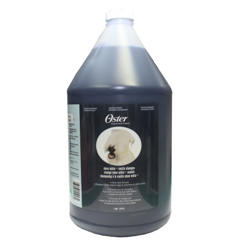 Oster - Show White Vanilla Shampoo - szampon waniliowy dla jasnych psów, 3,8 l