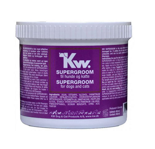 KW - Super Groom - krem przeciw wysuszaniu, antystatyczny, ułatwiający rozczesywanie, 450 g