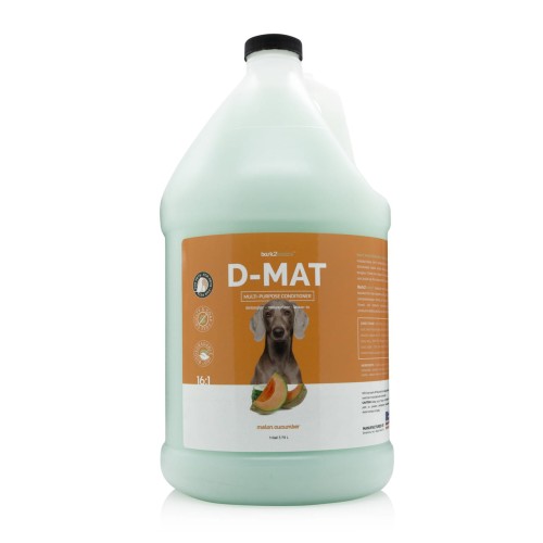 Bark2Basics - D-Mat Multi-Purpose Conditioner - odżywka wielofunkcyjna dla psa: nawilżająca i do rozczesywania kołtunów, 3,79l