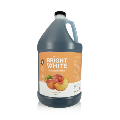 Bark2Basics - Bright White Color Enhancing Shampoo - szampon dla psa podkreślający kolor, 3,79l